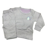 Conjunto Térmico Blusa Calça Para Meninas Infantil 0-3 Anos