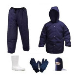 Conjunto Termico Para Camara Fria japona calça luva capuz