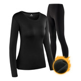 Conjunto Térmico Segunda Pele Feminino Flanelado Frio 