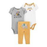 Conjunto Trio Carters Bebê Menina Importado