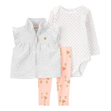 Conjunto Trio Carters Original - Inverno Menina