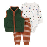 Conjunto Trio Carters Original - Inverno Menino