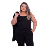 Conjunto Trio Feminino Lanzinha Plus Size Inverno