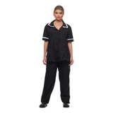 Conjunto Uniforme Copeira Camareira Faxineira Domestica Babá