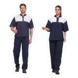 Conjunto Uniforme Unissex Para Limpeza Promoção Imperdível