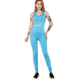 Conjuntos Calça E Top Cropped Roupas De Academia Up Bumbum