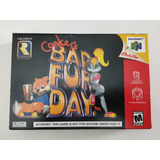 Conker's Bad Fur Day Nintendo 64 Original Completo Americano