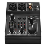 Console De Mixagem Mixer Digital De Karaokê De Áudio Embutid