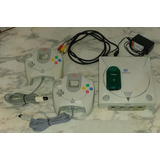 Console Dreamcast Gdemu Com 2 Controles E 1 Memory 4mb Cartão 256gb