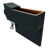 Console Lateral C/ Usb Porta Copos E Objetos Carro Automatic