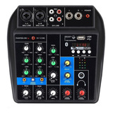 Console Mesa De Som Mixer Interface De Audio Usb Bluetooth 110/220
