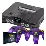 Console Nintendo 64 (anos 90) N64 Original Completo E Revisado + Brinde