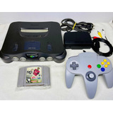 Console Nintendo 64 + 01 Cartucho