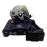 Console Nintendo 64 N64 Original Cinza Completo Controle E Fonte Cod Cg