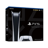 Console Playstation 5 Edição Digital Preto E Branco Sony Cor Branco/preto