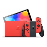 Console Portatil Nintendo Switch Mario Red Edition Heg-001 Com Wi-fi/bluetooth/hdmi Bivolt