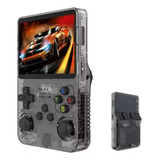 Console Portátil Retro Vídeo Game Tela Ips 64gb R36s Preto