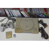 Console Ps1 Psio Playstation Com Leitor Cartao Sd