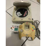 Console Sega Dreamcast Lendo Cds +