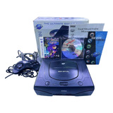 Console Sega Saturn + 1 Controle + 2 Jogos Completo Na Caixa Funcionando Perfeitamente