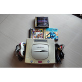 Console Sega Saturn Branco Japonês Com