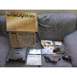 Console Sega Saturn Japonês Longbox Funcionando 100% #3178
