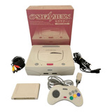 Console Sega Saturn Original Completo Com 02 Jogos Original