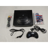 Console Sega Saturn Saturno + Controle + Cabos + Jogo Brinde