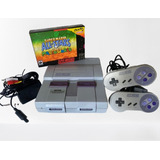 Console Super Nintendo Fat Usado Completo+ Fita Paralela Super Mario All Star+super Mario World