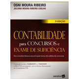 Contabilidade Para Concursos E Exame De Suficiência, De Coelho, Juliana Moura Ribeiro. Editora Saraiva Educação S. A., Capa Mole Em Português, 2021