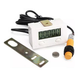 Contador Digital De Impulso 5 Dígitos Com Sensor Magnético 