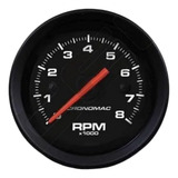 Contagiro Cronomac 52mm - Linha Street Preto Willys