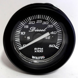 Contagiros 52mm Willtec Diesel 5000 Rpm Universal Preto