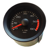 Contagiros 6000rpm Vw Fusca Bizorrão 1600s 74/75 Preto