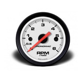 Contagiros Cronomac 52mm Diesel Fundo Branco