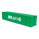 Container 40' Br.log Verde Escala Ho