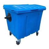 Container Para Lixo 1000 Litros Sem Pedal - Diversas Cores
