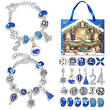 Contas De Pulseira Infantil Calendário De Advento Natal
