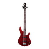 Contra Baixo Tagima 4 Cordas Vermelho Metalico Millenium 4
