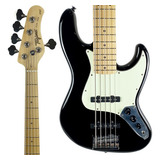 Contra Baixo Tagima Brasil Tjb5 Jazz Bass 5 Cordas Preto