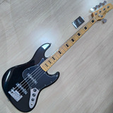 Contra Baixo Tagima Tjb-5 Classic Ash Preto 5 Cordas
