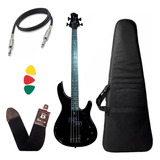 Contra Baixo Tagima Xb21 Precision Passivo Preto Regulado