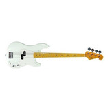 Contrabaixo 4c Sx Spb57 Branco Precision Bass Com Bag -novo