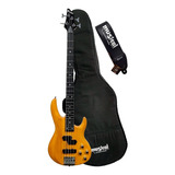 Contrabaixo Phx 4 Cordas Passivo Bs-4 + Capa Luxo E Correia