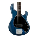 Contrabaixo Sterling Sub Ray 5 Trans Blue Corpo Em Hardwood