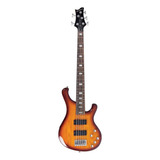 Contrabaixo Strinberg Sab550 5 Cordas Ativo Active Bass Cor Vintage Sunburst