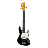 Contrabaixo Tagima Tw-73 Bk/e/mg 5 Cordas Jazz Bass Woodstoc