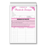Contrato Prestação De Serviço Manicure Depilação Estética