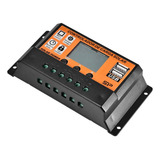 Controlador Carga 12v24v 100a