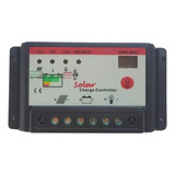 Controlador Carga Painel Solar 20a 12e24v Pwm Lcd Regulador